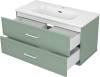 Тумба с раковиной Brevita Verde 100 Ver-09100-0102Я / B-OND100-01 фото 4