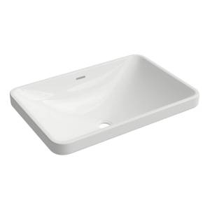 Раковина Aqueduto Inserto INS0210 60 см, белая глянцевая