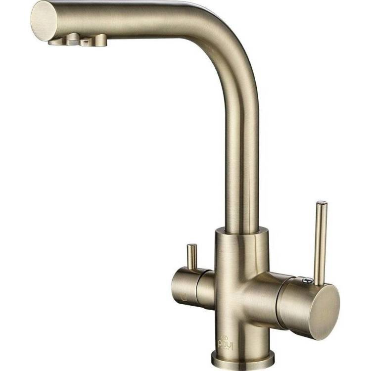 Смеситель для кухни Paulmark Essen Es213011-BR бронза