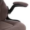 Кресло компьютерное Tetchair Bazuka metalBL 25044 коричневый, велюр фото 10