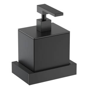 Дозатор Timo Caisa 91039/03 настенный, черный матовый