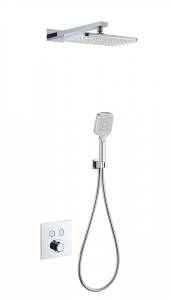 Душевой комплект Wonzon & Woghand WW-D2017-B-CR с термостатом, хром