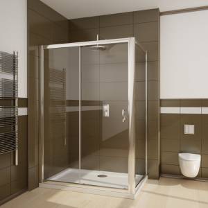 Душевой уголок Radaway Premium Plus DWJ+S 140x90 прозрачное стекло