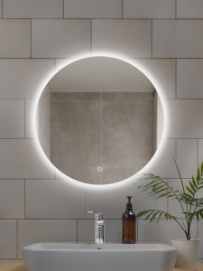 Зеркало DQ Dortmund (Дортмунд) DQMDOR70LT с LED подсветкой, 70x70 см