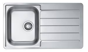 Мойка кухонная Alveus Line Max 20 1144640 Sat-90 с сифоном, 86x50
