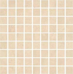 Мозаика Kerranova Marble Trend K-1003/LR/m01 Crema Marfil 30x30x10