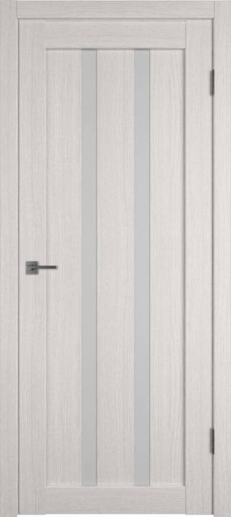 Межкомнатная дверь Владимирская Фабрика Дверей Atum 2 Bianco стекло White Cloud 900x2000