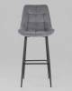 Стул барный Stool Group Флекс AV 405-V12-9005(B) серый фото 3