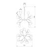 Подвесная люстра Bogates Lamella 554 фото 2