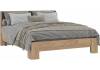 Кровать Woodville Элла КР 03 586703 серый графит 0162/дуб крафт золото 160x200