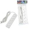 Удлинитель Uniel Ultra S-CU5-3 White фото 2