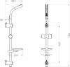 Душевая штанга Lemark LM8071C фото 3