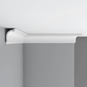 Плинтус потолочный гладкий DECOMASTER 96263 240x7x10.5