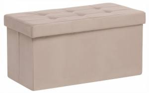 Банкетка-сундук Leset Леда 4687205442192 Бежевый Velutto 04
