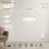 Светодиодная люстра на штанге с вентилятором Mantra Slim Fan 9008 фото 7