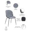 Стул Bradex Home Beetle FR 0464 lounge, серый фото 6