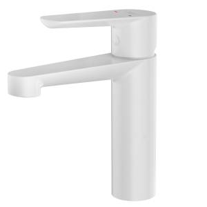 Смеситель для раковины D&K Bayern.München DA1562108 белый матовый