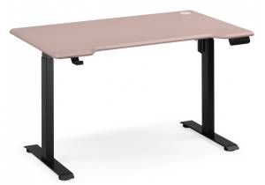 Стол компьютерный Notta Маркос 614592 розовый, черный 120x75x75(115)