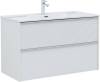 Тумба под раковину Aquanet Вита 330474 белый матовый, 100