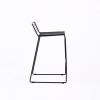 Стул барный Stool Group Danny DN-S26 BL/BL с черной подушкой фото 3