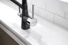Смеситель для кухни Paulmark Siegen Si213111-BLM с гибким изливом, черный фото 2