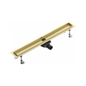 Душевой трап Wonzon & Woghand WW-651800T-BG 80 см, брашированное золото