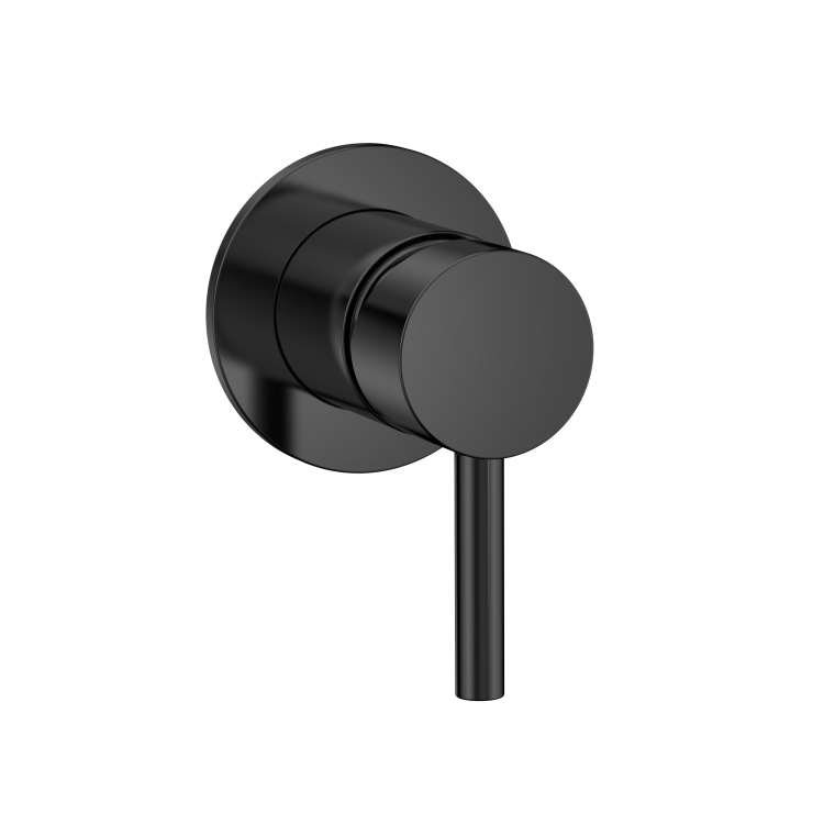 Смеситель для душа AQUAme Siena AQM8804MB с внутренней частью, черный матовый