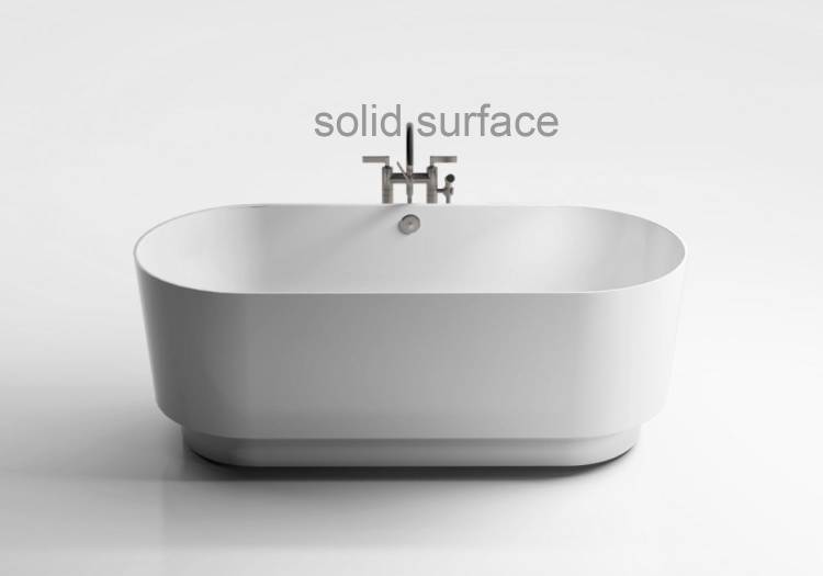 Ванна из искусственного камня Астра-Форм Аквариус 170x75 Solid Surface, белая матовая