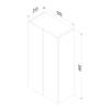 Шкаф Am.Pm X-Joy M85CHX0502WG 50 см, белый глянец фото 10