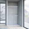 Душевая дверь в нишу Vincea Slim Soft VDS-1SS130CL 1300x2000, профиль хром, стекло прозрачное