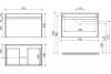 Тумба с раковиной Sancos Smart SM80W фото 5