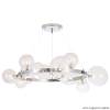 Люстра Crystal Lux Agata AGATA SP15 V2 CHROME/TRANSPARENTE