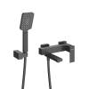 Смеситель для ванны и душа Cezares Slider SLIDER-VD-NOP черный матовый фото 2