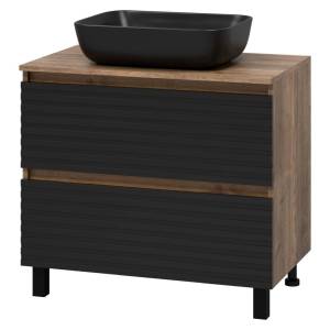 Тумба с раковиной Brevita Dakota DAK-07080-19/02-2Я