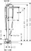 Смеситель для ванны с душем Hansgrohe Metropol 74532000 напольный, хром фото 3