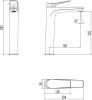 Смеситель для раковины Lemark Bronx LM3709BL черный фото 9
