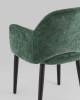 Набор из 2 стульев Stool Group Венера MC16-2 KD AT338-11 X2 зеленый, шенилл фото 7