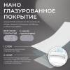 Унитаз с инсталляцией Iberica Blanca Burgos Alto SET.IB.002 безободковый, с крышкой-сиденьем микролифт, с кнопкой глянцевый хром фото 16