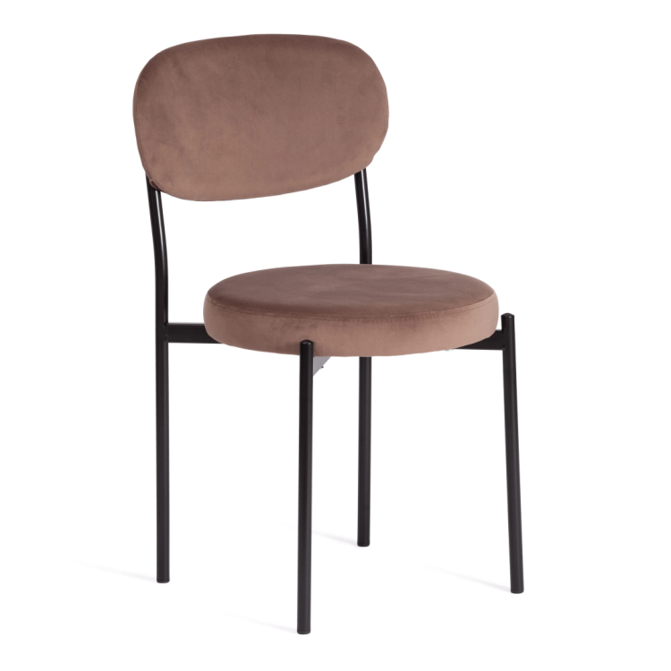 Стул Tetchair Revo 15471 (mod. 7033) коричневый barkhat 12, черный
