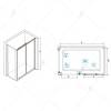 Душевой уголок RGW Classic CL-48B 1400x800 фото 5