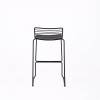 Стул барный Stool Group Danny DN-S26 BL/BL с черной подушкой фото 4