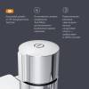 Универсальный смеситель AM.PM X-Joy F85A90500 TouchReel хром фото 8