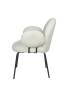 Кресло Stool Group Nina DR-1252-A UF998-03 жемчужный фото 3