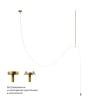 Потолочный светильник Loft IT Thread 10388C Brass фото 4