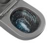 Унитаз подвесной Gid Tornado Tr2122TF-Dgm 62260Y серый матовый фото 2