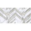 Керамическая плитка Golden Tile Marmo Bianco G70151 Chevron 30x60