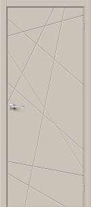 Межкомнатная дверь Bravo Граффити-5 полотно Creamy 600x2000