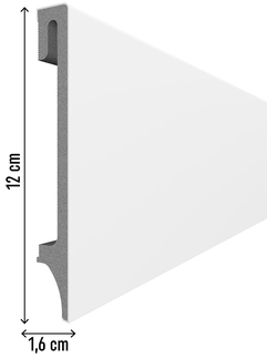 Напольный плинтус Vox Espumo ESP-501 2400x120x16