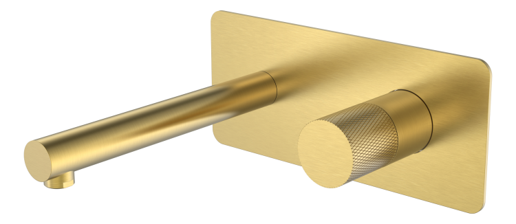 Смеситель для раковины Boheme Stick 125-MG.2 Matt Gold Touch Gold