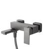 Смеситель для ванны Wonzon & Woghand WW-88639016-BGM с душем, темный графит фото 6